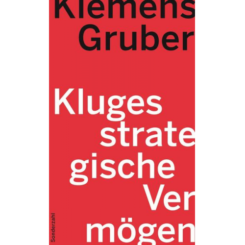 Klemens Gruber - Kluges strategische Vermögen