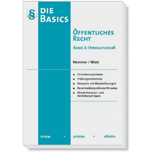 Karl-Edmund Hemmer & Achim Wüst & Martin Mielke & Michael Grieger - Basics Öffentliches Recht II