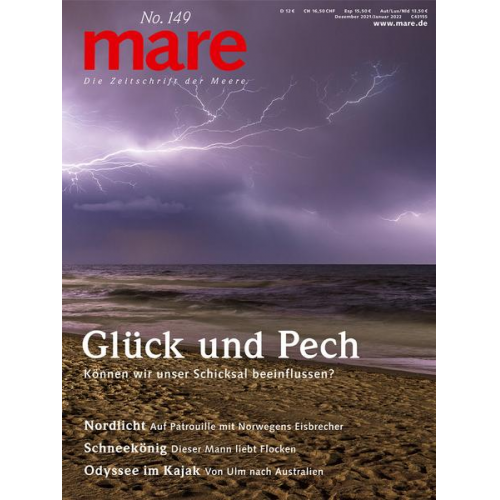 Mare - Die Zeitschrift der Meere / No. 149 / Glück und Pech