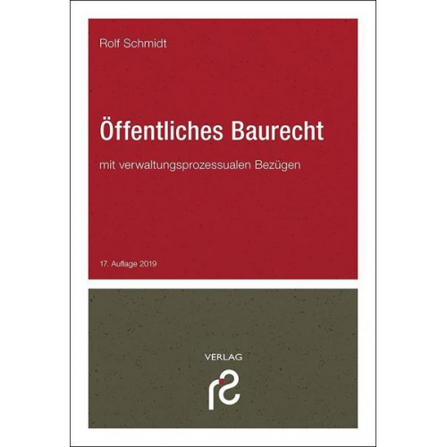 Rolf Schmidt - Öffentliches Baurecht