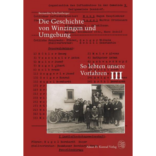 Bernardin Schellenberger - Die Geschichte von Winzingen und Umgebung