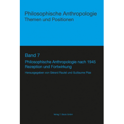 Philosophische Anthropologie nach 1945