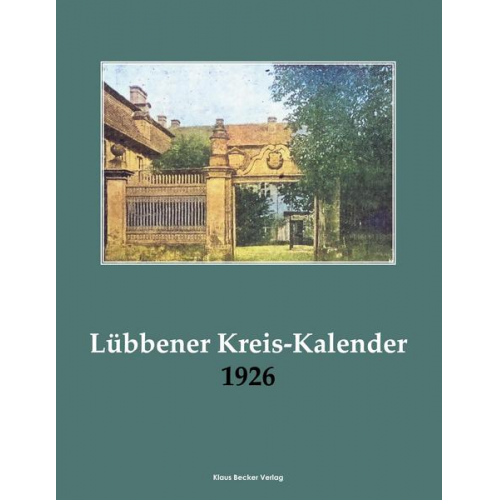 Lübbener Kreiskalender 1926