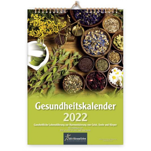 Karl em. med. habil Hecht - Gesundheitskalender 2022