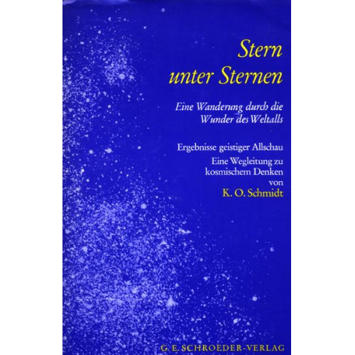 K. O. Schmidt - Stern unter Sternen