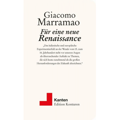 Giacomo Marramao - Für eine neue Renaissance