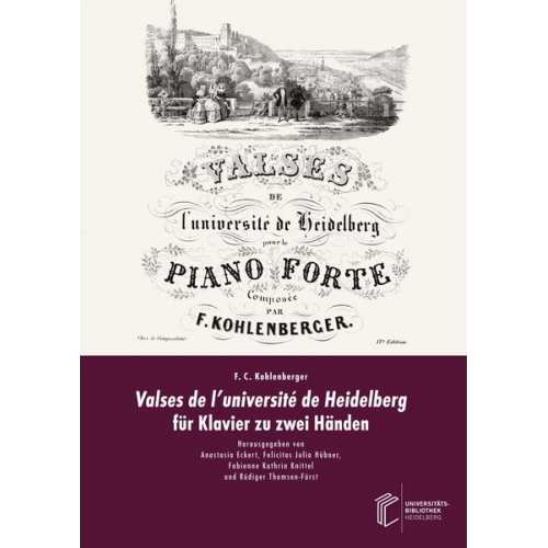 F. C. Kohlenberger - Valses de l’université de Heidelberg für Klavier zu zwei Händen