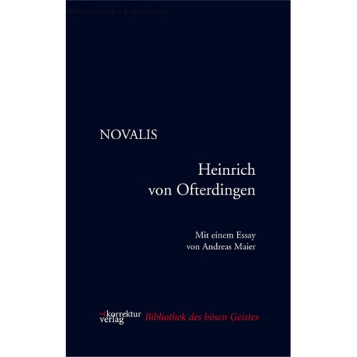 : Novalis - Heinrich von Ofterdingen