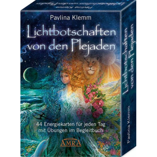 Pavlina Klemm - Lichtbotschaften von den Plejaden - das Kartenset: 44 Energiekarten für jeden Tag mit Übungen im Begleitbuch