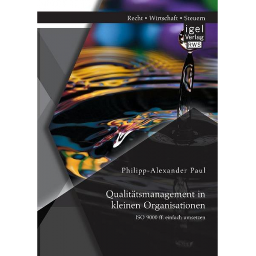 Philipp-Alexander Paul - Qualitätsmanagement in kleinen Organisationen: ISO 9000 ff. einfach umsetzen