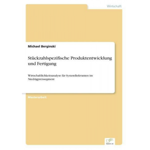 Michael Berginski - Stückzahlspezifische Produktentwicklung und Fertigung