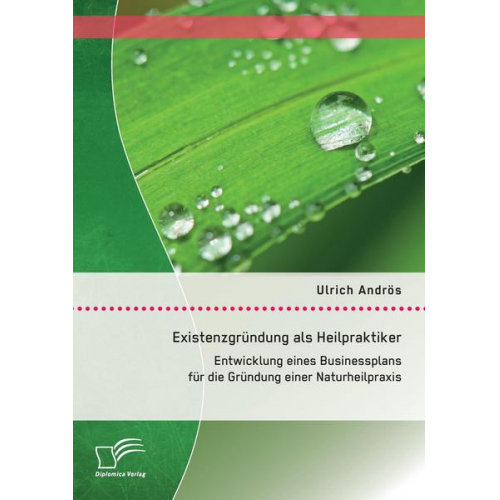 Ulrich Andrös - Existenzgründung als Heilpraktiker: Entwicklung eines Businessplans für die Gründung einer Naturheilpraxis
