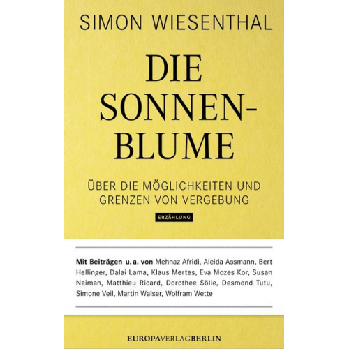 Simon Wiesenthal - Die Sonnenblume