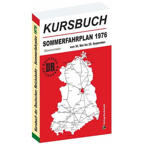 Kursbuch der Deutschen Reichsbahn - Sommerfahrplan 1976