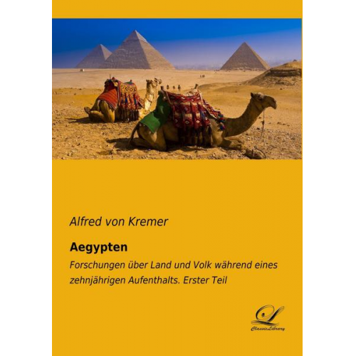 Alfred Kremer - Aegypten