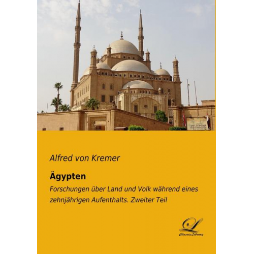 Alfred Kremer - Ägypten