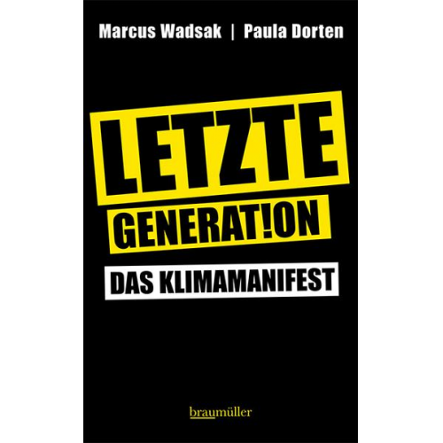 Marcus Wadsak & Paula Dorten - Letzte Generation