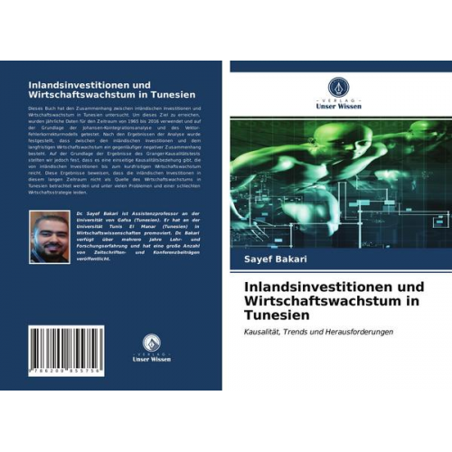 Sayef Bakari - Inlandsinvestitionen und Wirtschaftswachstum in Tunesien