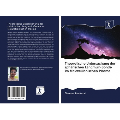 Shankar Bhattarai - Theoretische Untersuchung der sphärischen Langmuir-Sonde im Maxwellianischen Plasma