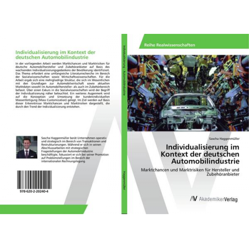 Sascha Haggenmüller - Individualisierung im Kontext der deutschen Automobilindustrie