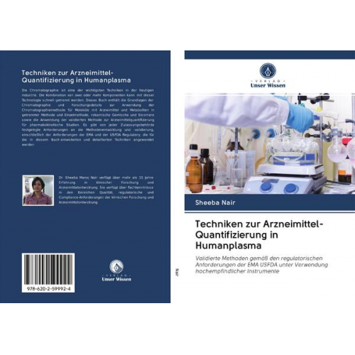 Sheeba Nair - Techniken zur Arzneimittel-Quantifizierung in Humanplasma