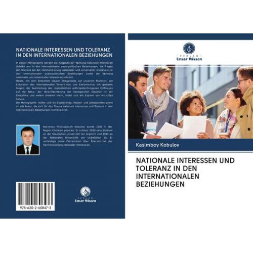 Kasimboy Kobulov - Nationale Interessen und Toleranz in den Internationalen Beziehungen