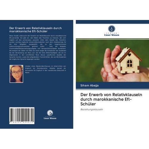 Siham Abejja - Der Erwerb von Relativklauseln durch marokkanische Efl-Schüler