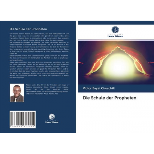 Victor Bayai Churchill - Die Schule der Propheten