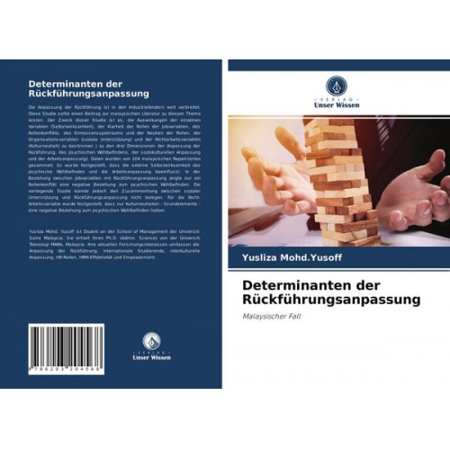 Yusliza Mohd. Yusoff - Determinanten der Rückführungsanpassung