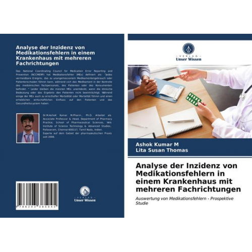 Ashok Kumar M. & Lita Susan Thomas - Analyse der Inzidenz von Medikationsfehlern in einem Krankenhaus mit mehreren Fachrichtungen