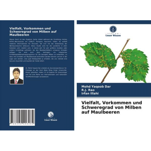 Mohd Yaqoob Dar & R. J. Rao & Irfan Illahi - Vielfalt, Vorkommen und Schweregrad von Milben auf Maulbeeren