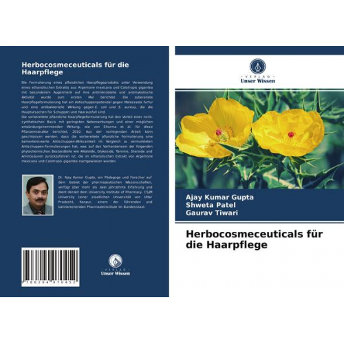 Ajay Kumar Gupta & Shweta Patel & Gaurav Tiwari - Herbocosmeceuticals für die Haarpflege