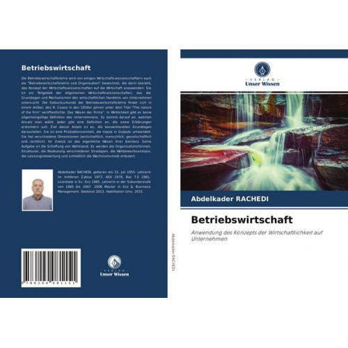 Abdelkader Rachedi - Betriebswirtschaft