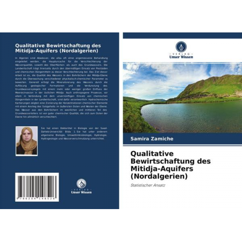 Samira Zamiche - Qualitative Bewirtschaftung des Mitidja-Aquifers (Nordalgerien)