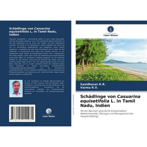 Sasidharan K. R. & Varma R. V. - Schädlinge von Casuarina equisetifolia L. in Tamil Nadu, Indien