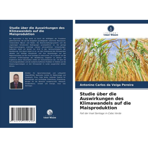 Antonino Carlos da Veiga Pereira - Studie über die Auswirkungen des Klimawandels auf die Maisproduktion