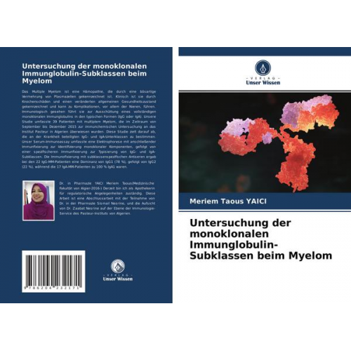 Meriem Taous Yaici - Untersuchung der monoklonalen Immunglobulin-Subklassen beim Myelom