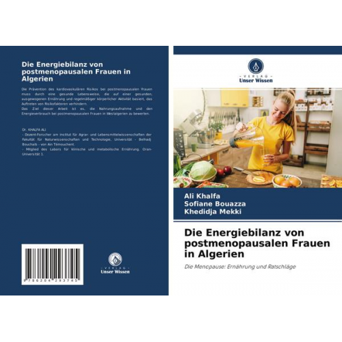 Ali Khalfa & Sofiane Bouazza & Khedidja Mekki - Die Energiebilanz von postmenopausalen Frauen in Algerien