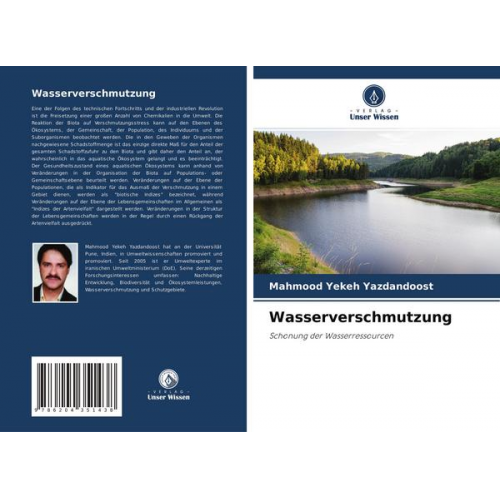 Mahmood Yekeh Yazdandoost - Wasserverschmutzung