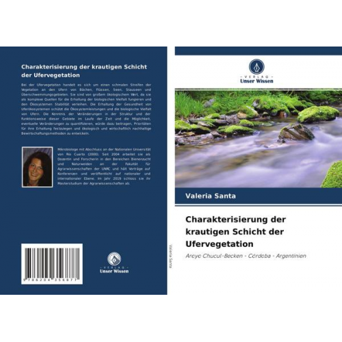 Valeria Santa - Charakterisierung der krautigen Schicht der Ufervegetation