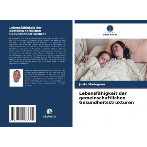 Juste Madegnan - Lebensfähigkeit der gemeinschaftlichen Gesundheitsstrukturen