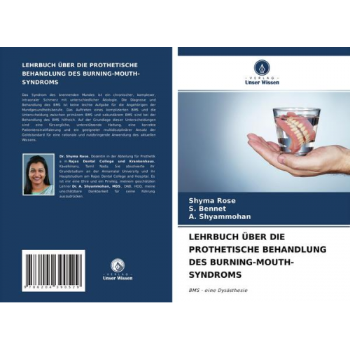 Shyma Rose & S. Bennet & A. Shyammohan - Lehrbuch über die Prothetische Behandlung des Burning-Mouth-Syndroms