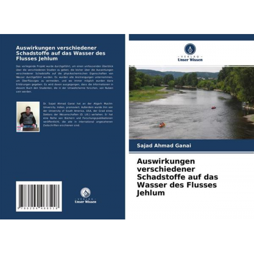 Sajad Ahmad Ganai - Auswirkungen verschiedener Schadstoffe auf das Wasser des Flusses Jehlum