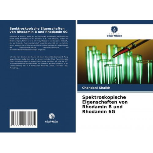 Chandani Shaikh - Spektroskopische Eigenschaften von Rhodamin B und Rhodamin 6G