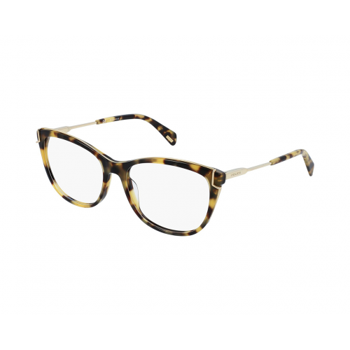 Brille  Police Vpla90 tournee 2 col. 0777 Damen Cat eye Havana