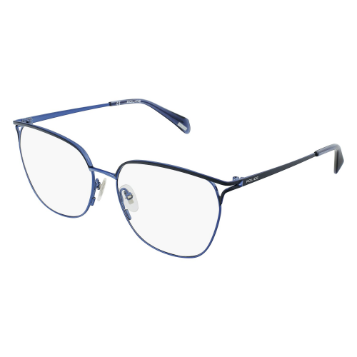 Brille  Police Vplc33 venus 2 col. 08h7 Damen Cat eye Blau