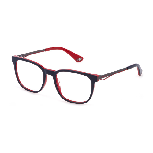 Brille  Police Vk103 jump jr 1 col. 01bt Unisex Rechteckig Blau rot