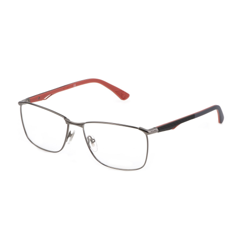 Brille  Police Vplf06 endurance 2 col. 0509 Herren Rechteckig Ruthenium