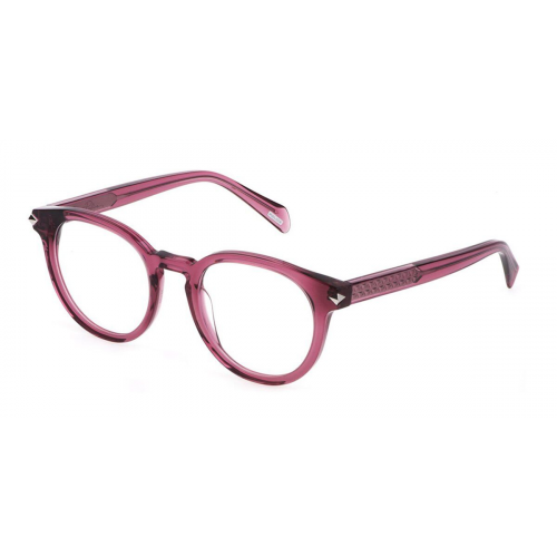 Brille  Police Vplf30 cod. colore 01ck Unisex Pantos Rot