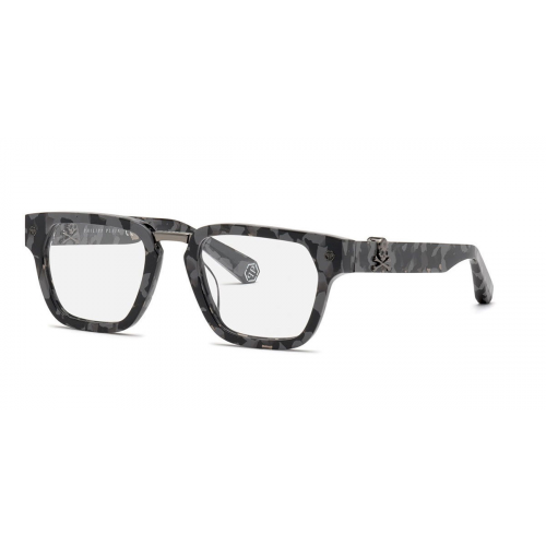 Brille  Philipp plein Vpp055v cod. colore 0721 Unisex Geometrische Havana